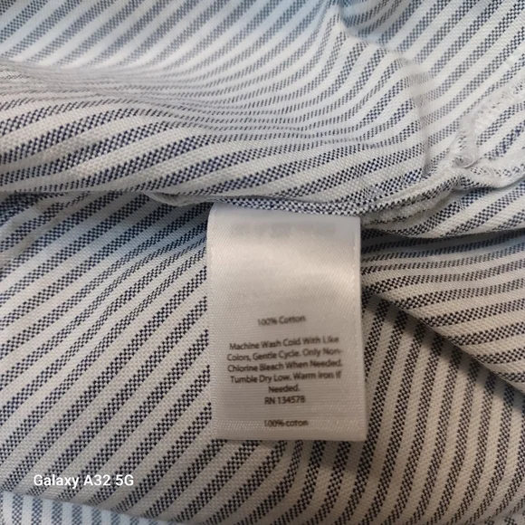 Vineyard Vines Women Size 8 Blue Striped Mini Dress - Picture 15 of 16